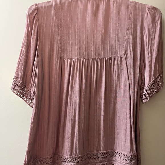 Boho Top- Muted Pink - Picture 2 of 4